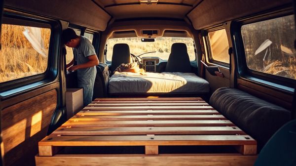 Top 5 raisons d'adopter un lit peigne pour votre van